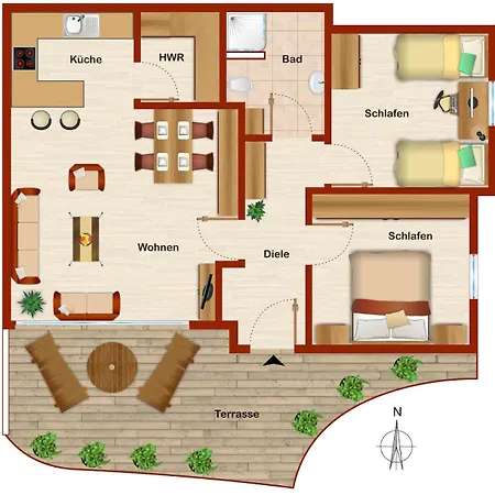 Apartment Strandhus Alfonso